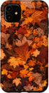 iPhone 11 Happy Fall Leaves Thanksgiving Cell Phone Case for Autumn Season