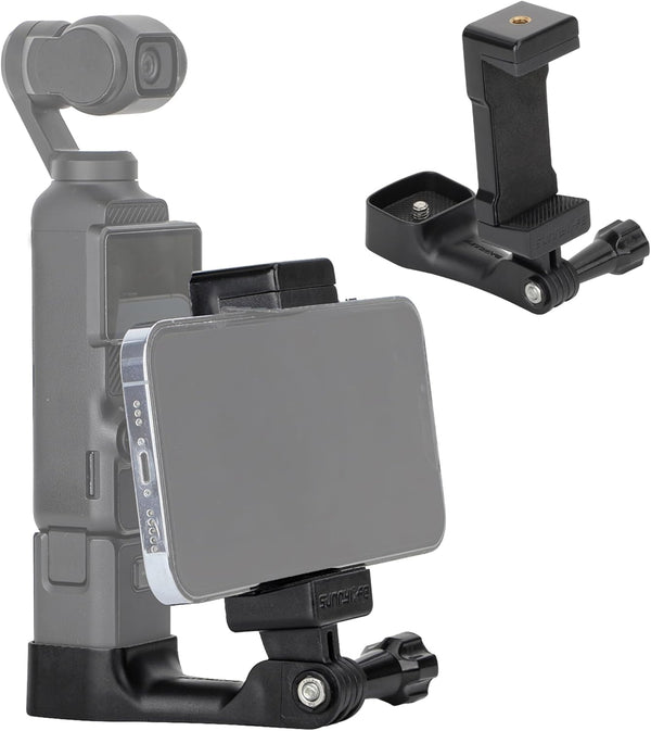 DJI Pocket 3 Phone Holder Set, Expansion Accessories with 1/4" Thread Hole Compatible with DJI Osmo Pocket 3 and