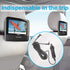 HQRP Car Charger Compatible with Philips 7 9 10 inches Dual Screen Headrest Portable DVD Player