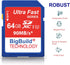 BigBuild Technology 64GB X-M5, X-S20, X-T50 SDXC Memory Card for Fujifilm Cameras