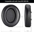 Replacement Ear Pad Cushions for Sony WH-XB910N Wireless Bluetooth Noise Cancelling Headphones (Black)