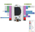 Wishiot ESP32 V3 SX1262 Lora32 0.96inch 915MHz 2Dbi (1 Sets) Lora Development Board Kit WiFi+BLE OLED Display Module +