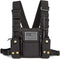 Radio Shoulder Holster Chest Harness Holder Vest Rig | Two Way Radio Chest Front Pack Pouch for Walkie Talkie