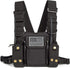 Radio Shoulder Holster Chest Harness Holder Vest Rig | Two Way Radio Chest Front Pack Pouch for Walkie Talkie
