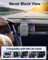 Car Phone Holder, Thick Cases Friendly Mount, Hands-Free Phone Holder for iPhone and Samsung Smartphones
