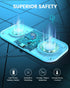2 in 1 Wireless Charger, Wireless Charging Pad for Multiple Devices, Compatible with iPhone 14/13/12/11, AirPods
