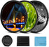 Sedremm Compatible with 62mm Star Filter, 3 Pieces Starburst Lens Filter for Canon Nikon Sony Olympus Pentax