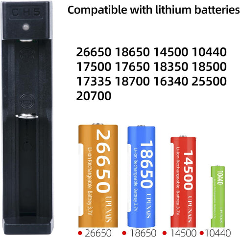 WANGDAJIEDIAN 18650 18650 20700 10440 14500 18500 16340 17500 Battery Charger, Suitable for Lithium Battery Battery
