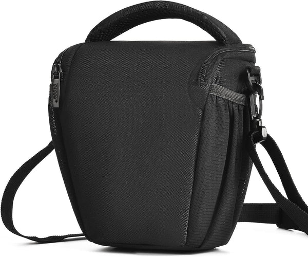 CADeN DSLR/SLR Camera Shoulder Bag: Large, Waterproof Case with Adjustable Shoulder Strap, Compatible for Nikon, Canon,