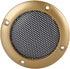 Zopsc 2PCS Protective Cover Shatter Resistant 2 inch Stereo Speaker Mesh Cover with Screws (Gold)