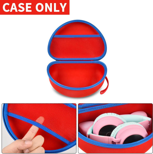 Headphone Case for Riwbox CT-7 Pink, Jack CT-7S Cat Green, 3.5mm for iClever IC-HS01, FosPower Bluetooth Headset