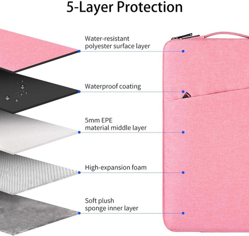 11.6-12.3 Inch Waterproof Laptop Sleeve Case, Compatible with Most Chromebooks & Ultrabooks by dealcase
