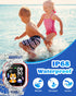 Smart Watch for Kids Girls Boys, Fitness Tracker with Pedometer, Heart Rate Monitor, IP68 Waterproof, Blue