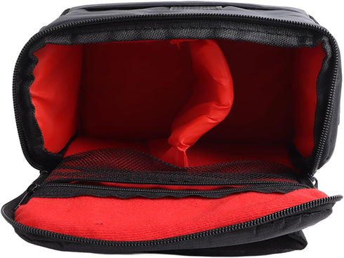 Airshi Camera Case, Adjustable Shoulder Strap Camera Storage Bag Good Protection Shockproof Fashion for Travel, Small