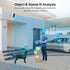 Wireless Outdoor Security Cameras, Battery Powered, AI Motion Detection, 2K Color Night Vision, 2-Way Talk