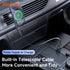 mcdodo 15W MagSafe Car Mount Charger with Type-C Extendable Cable, Wireless Magnetic Phone Holder for Automobile Vent