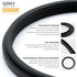 GZNLY 55mm 46mm (55mm-46mm) to Step Up Ring Filter Adapter Black Metal Step up Adapter Rings Compatible with All Brand