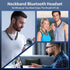 APPINESSEY Headset Bluetooth Headphones Retractable Neckband, Bluetooth with Microphone Vibration Call, Stereo Noise