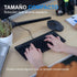 Perixx PERIBOARD-426ES Mini Teclado con Cable USB - Negro - QWERTY Español,Black by Perixx