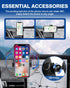 Autorder Car Phone Holder for 2021-2025 Ford Mustang Mach-E Accessories - 15.5-Inch Screen, 360 Degree Rotation,
