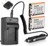 Kastar Battery 2 Pack and Charger Replacement for Fuji NP-45 NP-45A NP-45B NP-45S Battery, BC-45B Charger, XP10 XP11