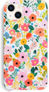 J.west iPhone 13 Case 6.1, Slim Fit Soft Shockproof Floral Cover, Cute Garden Pattern, Anti-Scratch Protection for