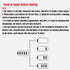 Cameron Sino 5200mAh Replacement Battery for Eufy Spaceview Pro Baby Monitor, T8321-M, PT18650-SP