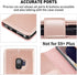 MONASAY Wallet Case for Galaxy S9 - 5.8-inch Flip Folio Leather Cover with Screen Protector and RFID Blocking, Rosegold