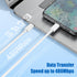 USB C to USB C Charging Cable 3Pack 6ft 60W, Fast Charge Cord for iPhone 15 Pro Max Plus, Samsung S23