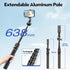 Fotopro 360 Flexible Phone Tripod, Mini Camera Tripod with Wireless Remote Phone Holder, Rotation Extendable Phone