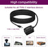 RIIEYOCA OBD2 24 (11.5FT/3.5M) Power Cable for Dash Cam,USB-C to OBD-II Hardwire Adapter with Switch Button Connector