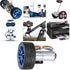6V 65mm Toy(100RPM) DC DIY Encoder Gear Motor with Mounting Bracket Wheel Kit Micro Speed Reduction Motor Mini Motor