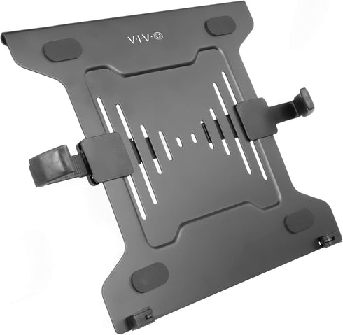 VIVO Universal Adjustable Laptop Mount Holder - Fits 10 to 15.6 inch VESA Compatible Monitor Arms, Notebook Tray