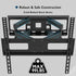 BONTEC 23-70 Inch 99 lbs, 400x400mm, 16" Full Motion TV Wall Mount for TVs, Hold up to Max VESA Swivel Tilt Dual Arms