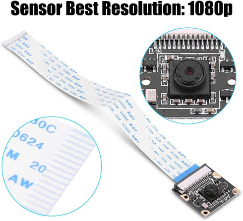 Camera Raspberry 1080P HD Mini Infrared Night Version Camera Module with OV5647 Sensor