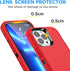 AICase iPhone 13 Pro Case (6.1") - Rugged, Heavy Duty, Shockproof, Dust Proof, with Glass Screen Protector.