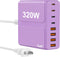 beniflt 320W USB C Charger Block, 8-Port USB C Charging Station PD 65W
