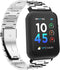 Compatible 24mm Stainless Steel Metal Bands for ITOUCH AIR 4 Smartwatch, Replacement Strap for 41mm / 46mm