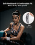 Gardway 78g 3D 12 Neckband Bluetooth Speaker, Wireless Wearable Speaker w/lightest Weight, High Fidelity Stereo Sound