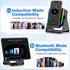 TARKARI 5 1 360 Wireless Induction Speaker, in Bluetooth Speaker, Emergency Charging Rotation Cell Phone Stand
