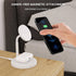 Techsmarter 2-in-1 Magnetic Wireless Charging Stand with 20W USB-C Wall Charger & 5ft USB-C Cable for iPhone 12/13/14