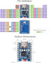 waveshare ESP32-C6 Mini Development Board, WiFi 6, Dual Processors, 2.4GHz WiFi 6 + Bluetooth 5(LE), Compatible with