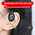 Open Ear Bluetooth 5.3 Headphones,Single Wireless Earbuds with Earhooks,Noise-Cancellation Stereo Sound 36 Hours Playtime Sports Earpiece for Running Workout(Black)