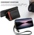 Bocasal RFID Blocking Wallet Case for iPhone 11 - Black, Adjustable Crossbody Zipper Purse Case with Detachable Wrist
