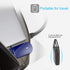 FENIFOX Bluetooth Mouse Slim, Mini Flat Portable Rechargeable Mobile Mice Compatible with Laptop, PC, Android, Windows
