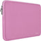 Naukay 15.6 Inch Laptop Sleeve, Resistant Neoprene Notebook Computer Pocket Case, Pink