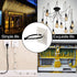 XHF 200 PCS 1/2" White Self Adhesive Cable Zip Tie Mounts, Wire Cable Clips Holders for Management Anchors Organizer