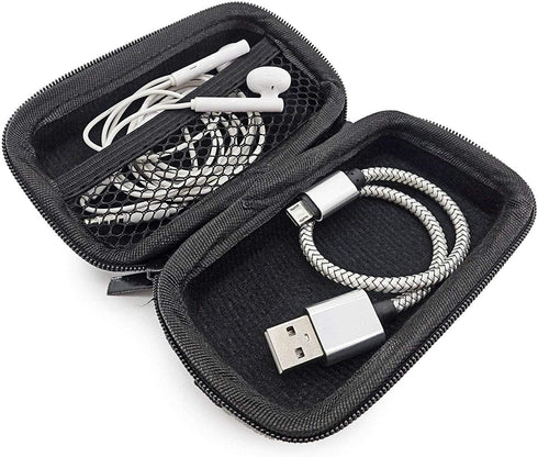 USB Flash Drive Case Bag, EVA Shockproof, Pressure Proof Waterproof Hard Carrying Travel Case for USB Cable