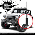 SS-3H CB Antenna Spring, Heavy Duty Stainless Steel Mount Spring for Mobile CB Radio Antenna