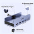 BENFEI 8-in-1 4K@60Hz 100W 10Gbps 1x 2 3.2, 2 2.0 S23, XPS17 USB C Hub with Secure Clamp Features HDMI, Gigabit